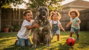 Cane Corso als gezinshond: is dit ras geschikt voor families met jonge kinderen?