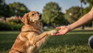 Waarom een hond zijn poot geven geen spel is: ontdek het echte motief volgens trainers