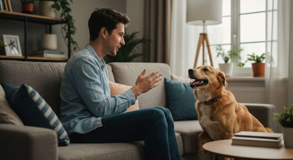 Praten tegen je hond maakt je niet gek — psychologen noemen het een teken van hoge empathie