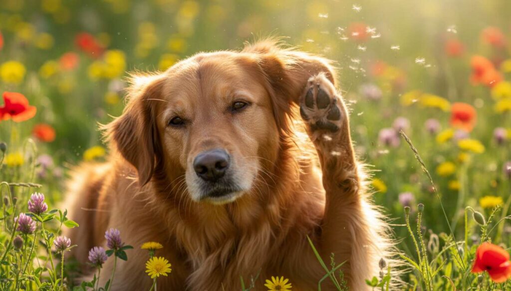 Allergie bij je hond in het voorjaar: dierenartsen zien een piek in maart en april 2026