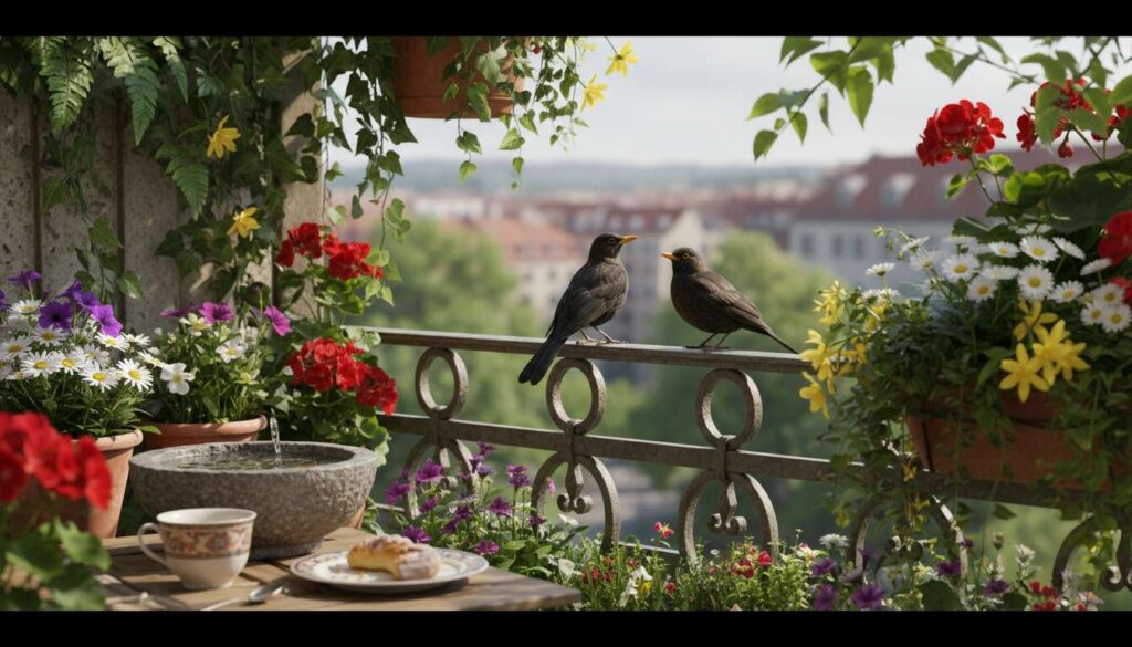 Merels op je balkon deze lente: zo help je ze zonder andere vogels te schaden