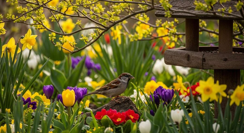 Lente 2026: wanneer precies stoppen met het vogelvoederhuisje? Ecologen geven een duidelijk antwoord